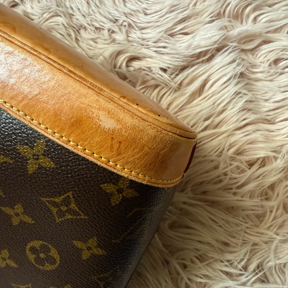 ๐ฏ % Authentic Louis Vuitton LV Hand Bag Alma Brown Monogram bag - Picture 16 of 16